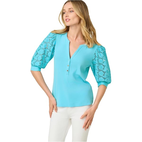Amazon.com: Lilly Pulitzer Womens Ronson Knit Top Finch Yellow XX